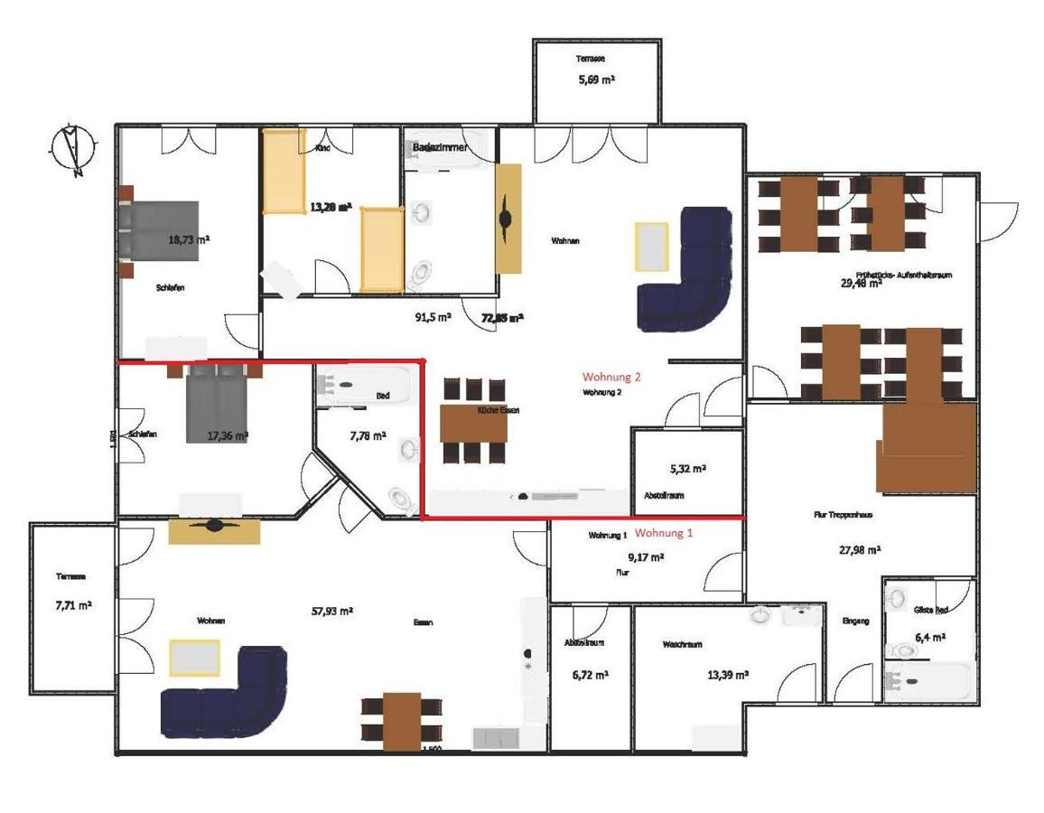 Apartment Biolandhof Dorn Highlander Vom Elbdeich Nordleda